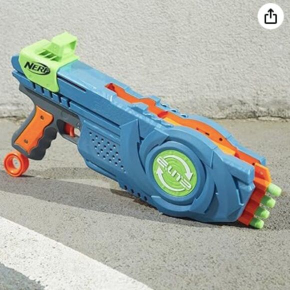 Hasbro NERF Elite 2.0 Flip shots Flip-8 Blaster, Rotating Dart Barrel - Picture 2 of 4